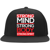 Strong Mind, Strong Body, Strong Spirit Flexfit Cap