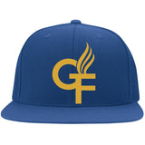 Gold Flame Icon Flexfit Cap