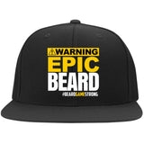 Warning Epic Beard Flexfit Cap