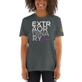 Extraordinary Woman T-Shirt - Gold Flame | Unique apparel, gadgets and more