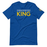 Husband, Father, Hero King T-Shirt - Gold Flame | Unique apparel, gadgets and more