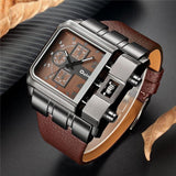 Square Men's Wristwatch