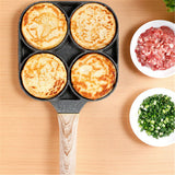 Four-hole Frying Pan