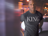 KING T-Shirt - Gold Flame | Unique apparel, gadgets and more