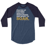 Read to Soar! 3/4 sleeve raglan shirt