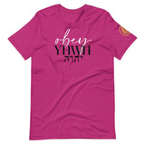 Obey YHWH T-Shirt - Gold Flame | Unique apparel, gadgets and more